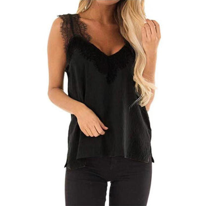 Women's Loose Lace Sleeveless Camisole