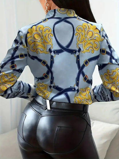 Women's Long-sleeved Blouse Sexy Fashion