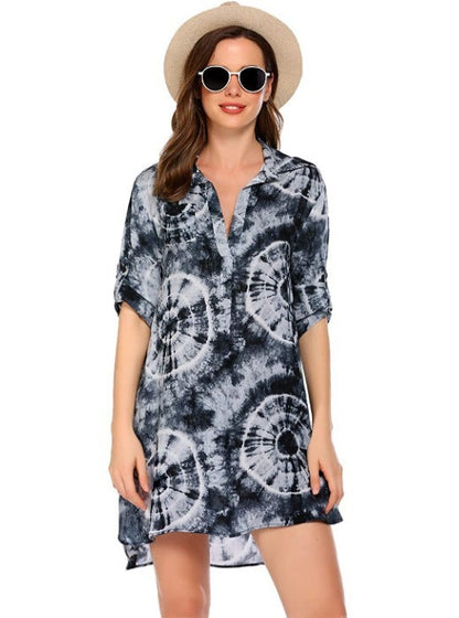 European And American Women's Swimwear Beach Blouse